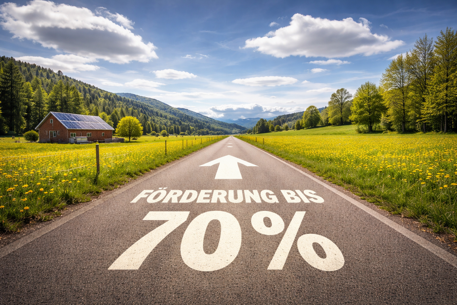 Förderungen bis zu 70 %
